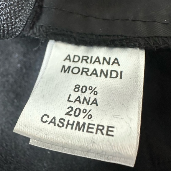 Adriana Morandi wool cashmere cowl next dress w/ pockets NWT - Picture 6 of 6